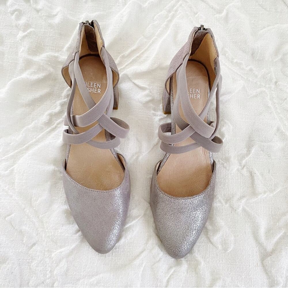 Eileen Fisher Juku Pump Sandals New - Picture 4 of 7